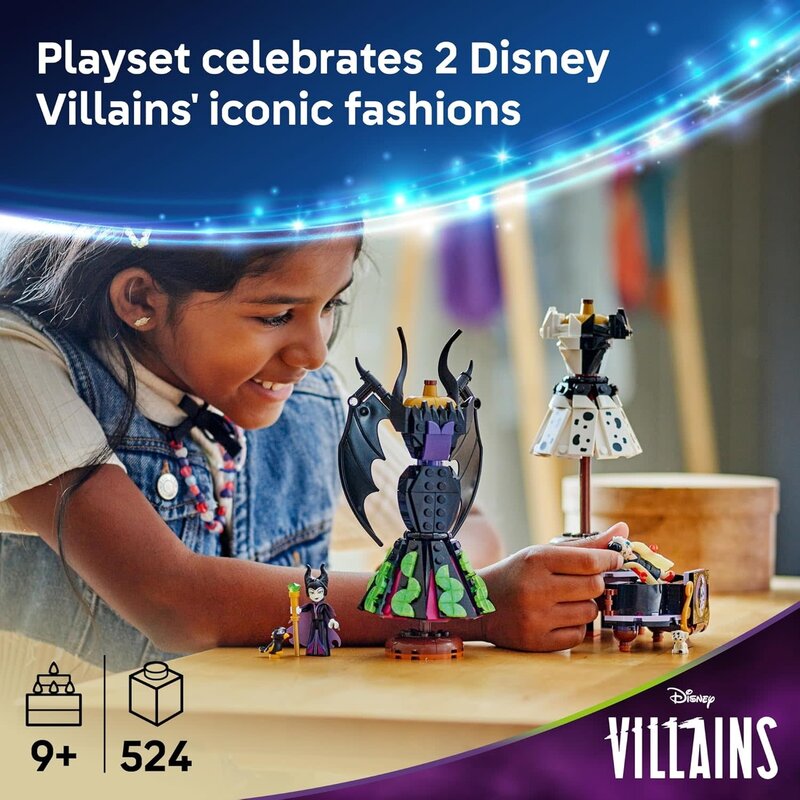 Lego Lego Disney Maleficent's and Cruella de Vil's Dresses