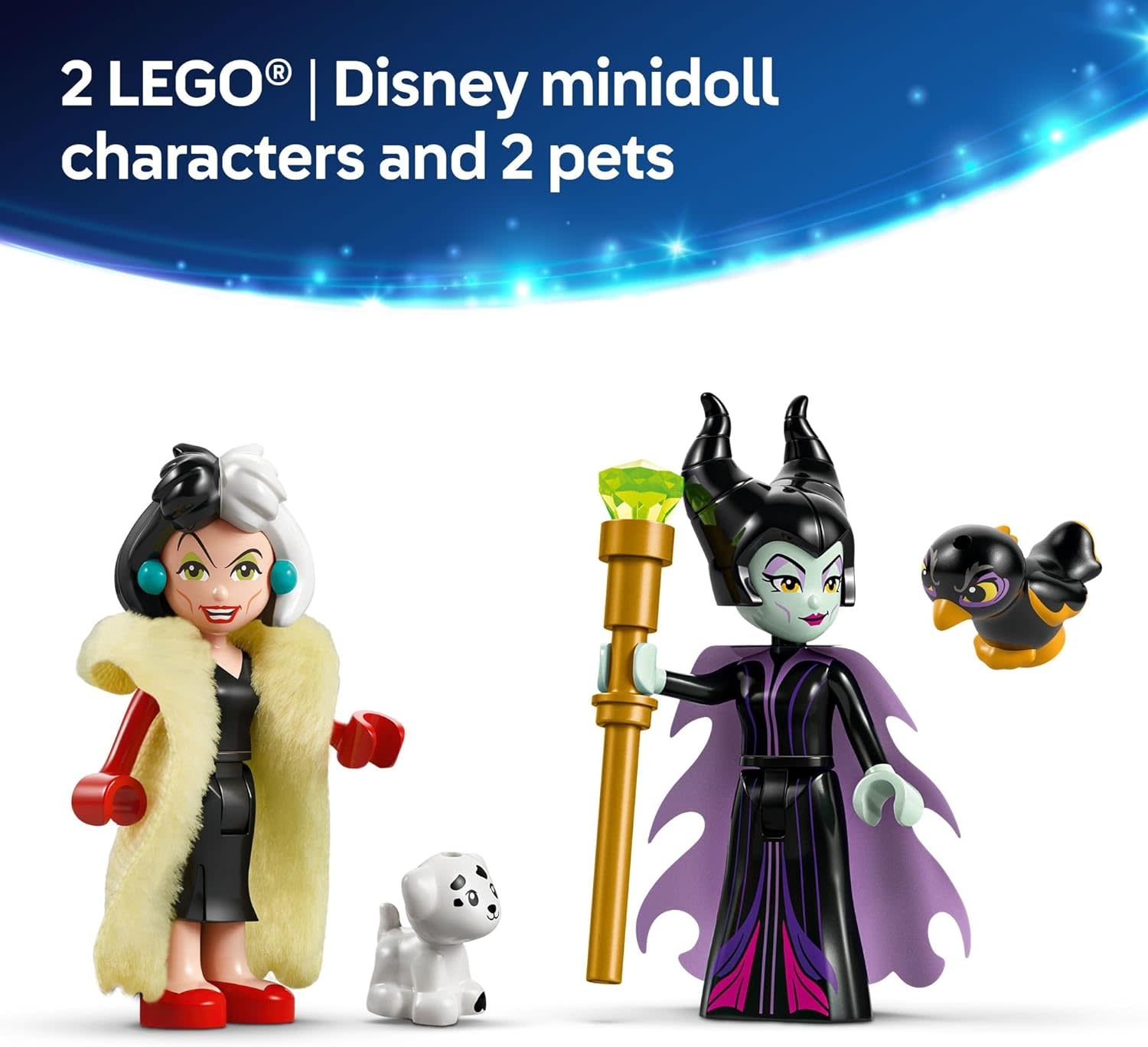 Lego Lego Disney Maleficent's and Cruella de Vil's Dresses