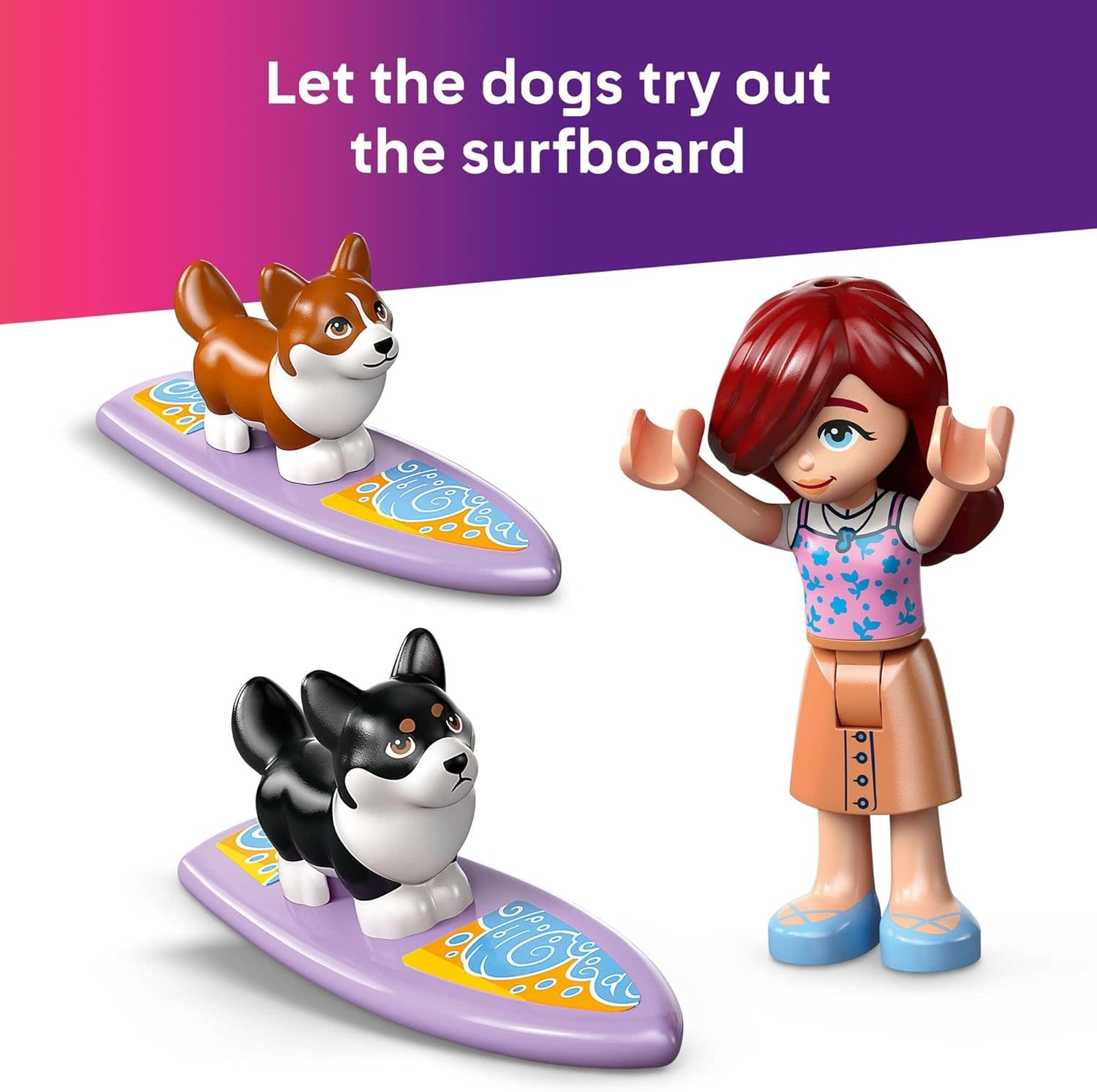 Lego Lego Friends Surfing Dogs and Scooter Adventure
