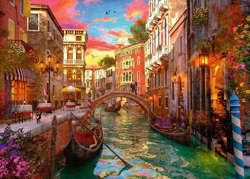 Ravensburger Ravensburger Puzzle 1000pc Venice Romance