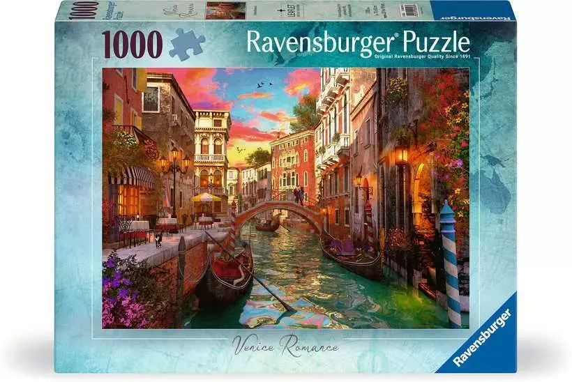 Ravensburger Ravensburger Puzzle 1000pc Venice Romance