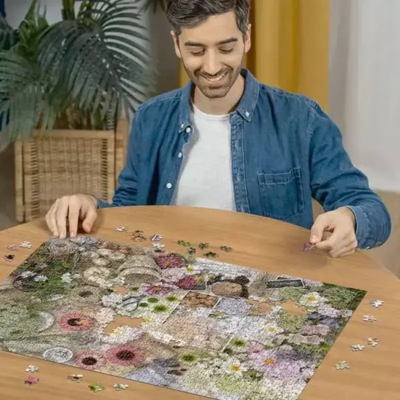 Ravensburger Ravensburger Puzzle 1000pc Colorful Floral Love