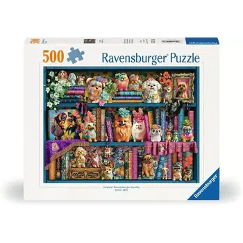 Ravensburger Ravensburger Puzzle 500pc Precious Porcelain Pups