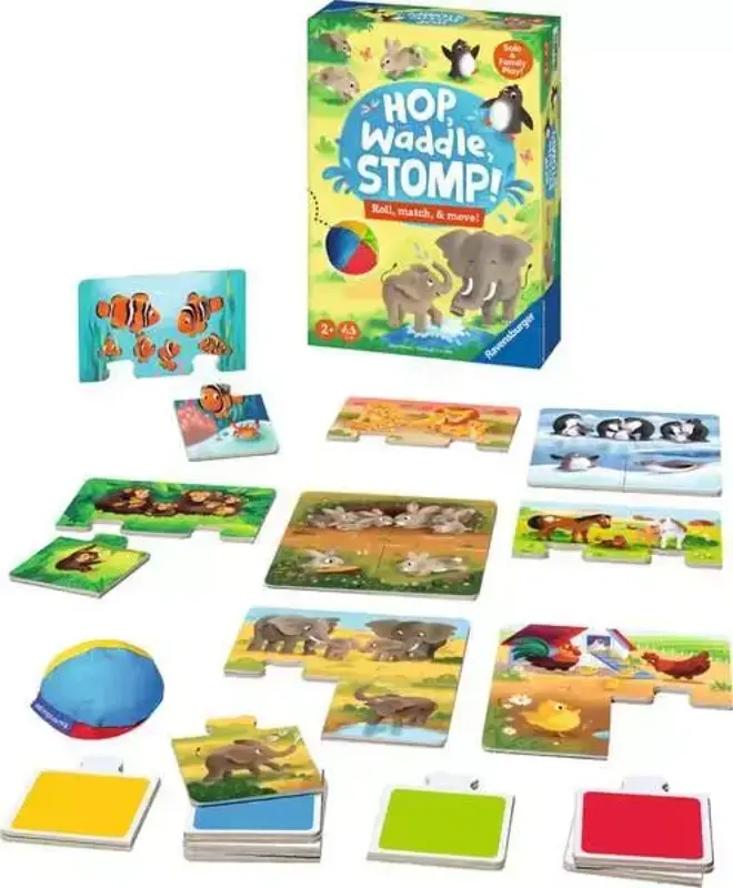 Ravensburger Hop, Waddle, Stomp! Board Game