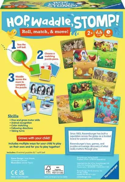 Ravensburger Hop, Waddle, Stomp! Board Game