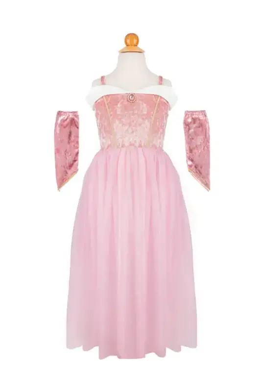 Great Pretenders Great Pretenders Velvety Soft Sleeping Sweetheart Princess Gown with Arm Warmers size 3-4