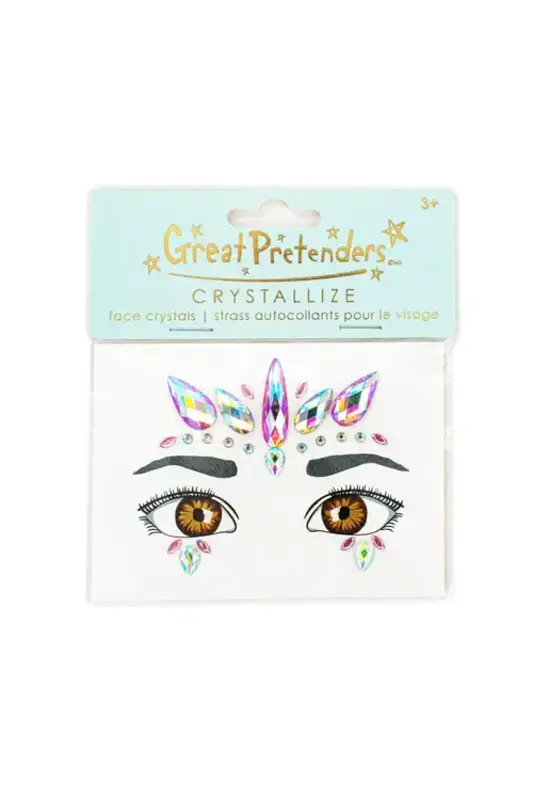 Great Pretenders Face Crystals Pink Unicorn