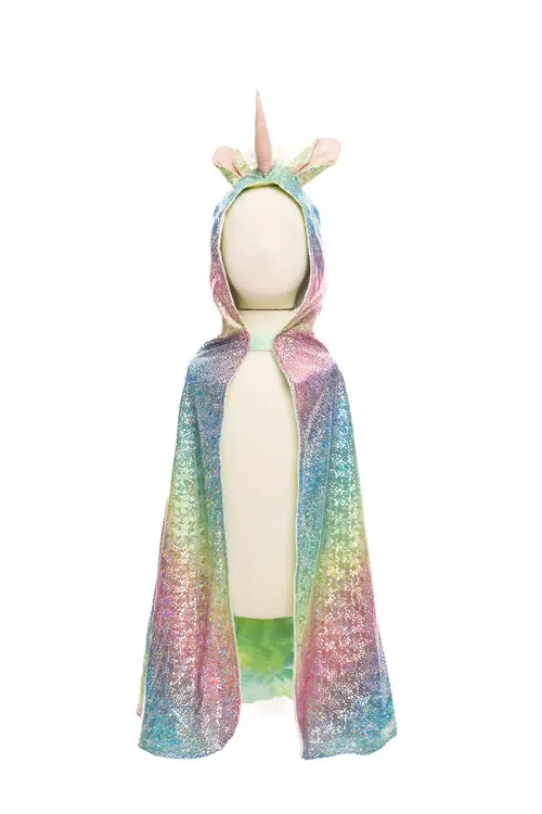 Great Pretenders Reversible Unicorn Dragon Cape 3-4