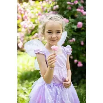 Great Pretenders Flutter Butterfly Skirt, Wings & Wand Purple Size 4-6