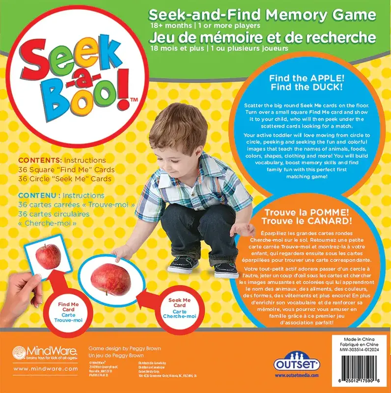 Mindware Mindware Game Seek-a-Boo