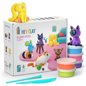 Hey Clay Fluffy Pets