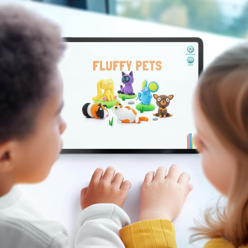 Hey Clay Fluffy Pets