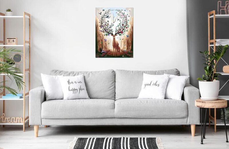 CreArt Adult 30 x 40 cm Painting by Numbers Magnificent Encounter
