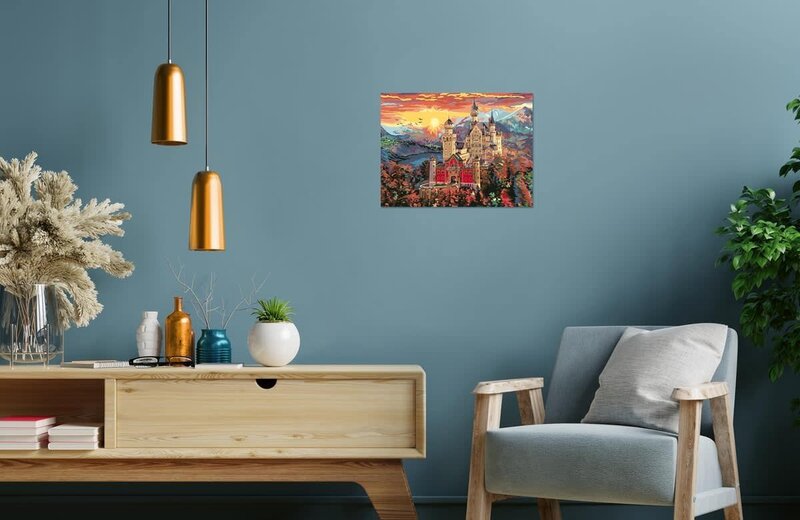 CreArt Adult 30 x 40 cm Painting by Numbers Fairytale Castle