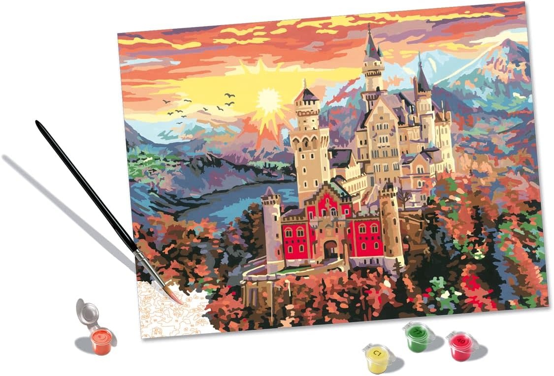 CreArt Adult 30 x 40 cm Painting by Numbers Fairytale Castle