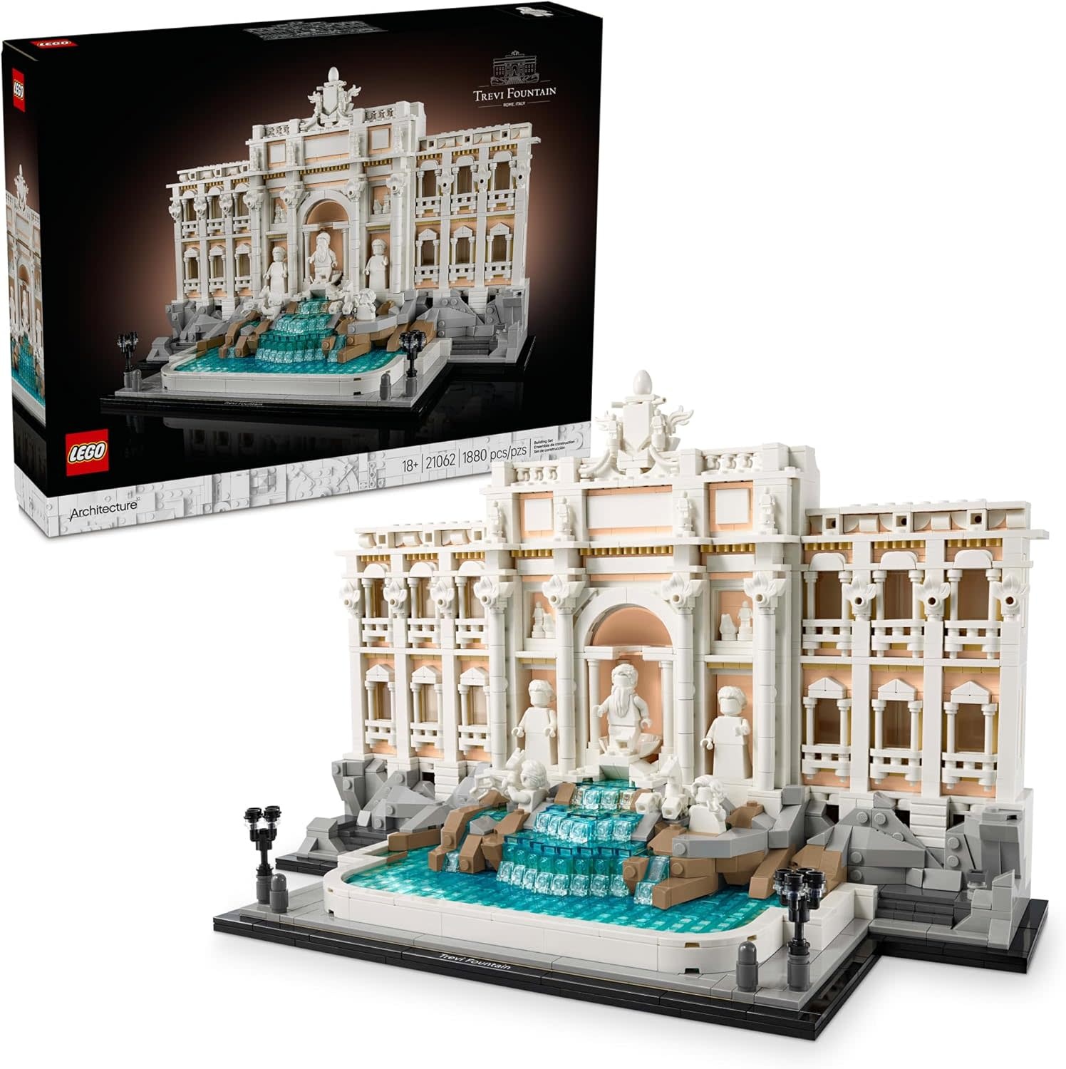 Lego Lego Architecture Trevi Fountain