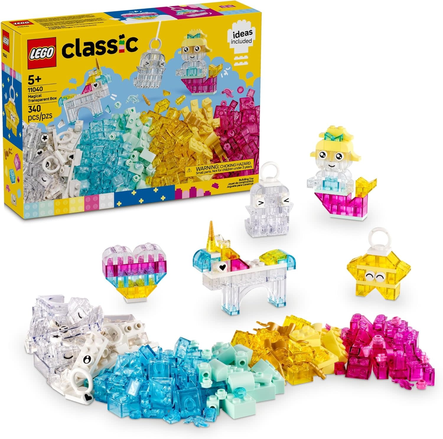 Lego Lego Classic Magial Transparent Box