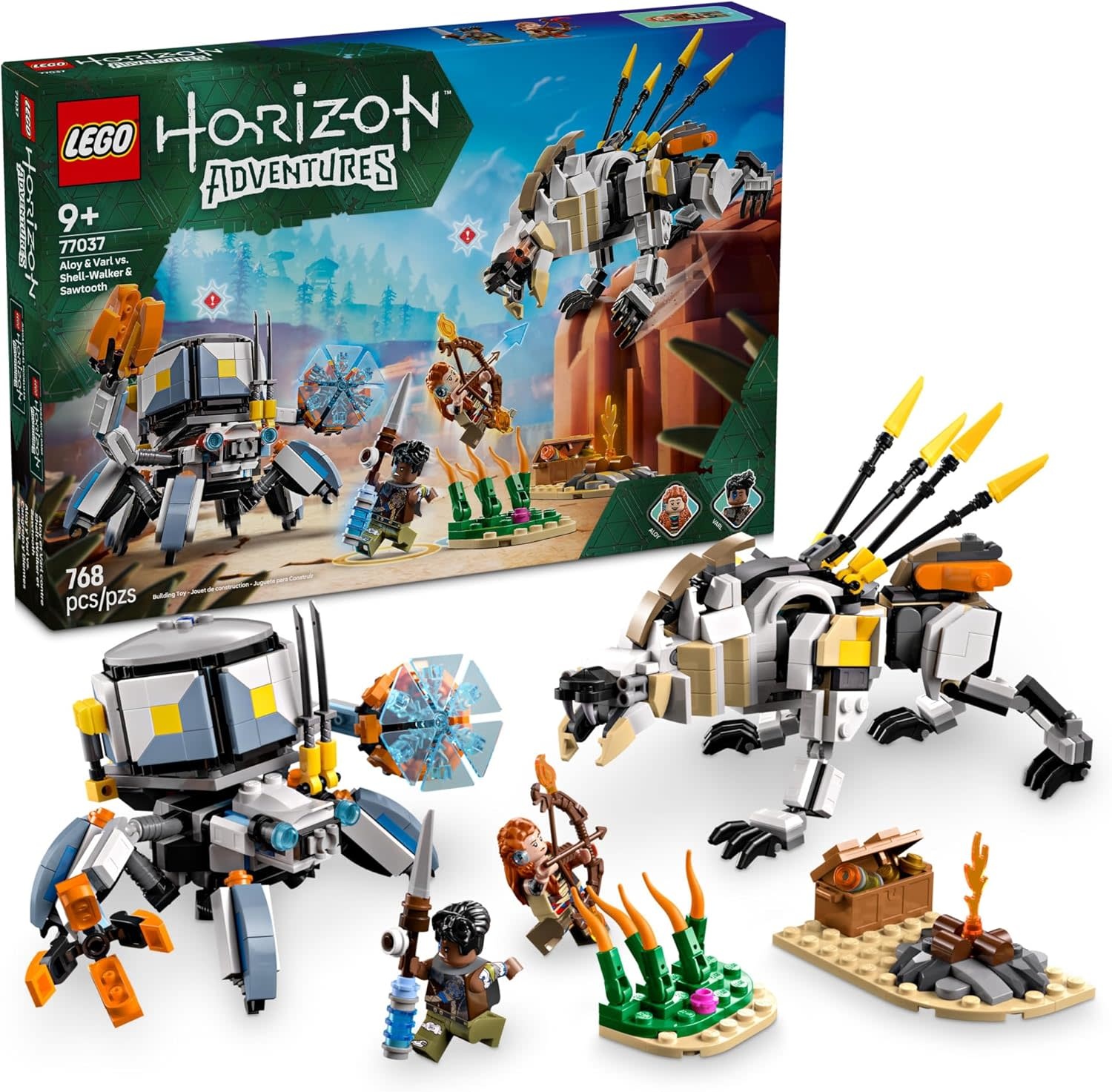 Lego Lego Horizon Aloy & Varl vs. Shell-Walker & Sawtooth