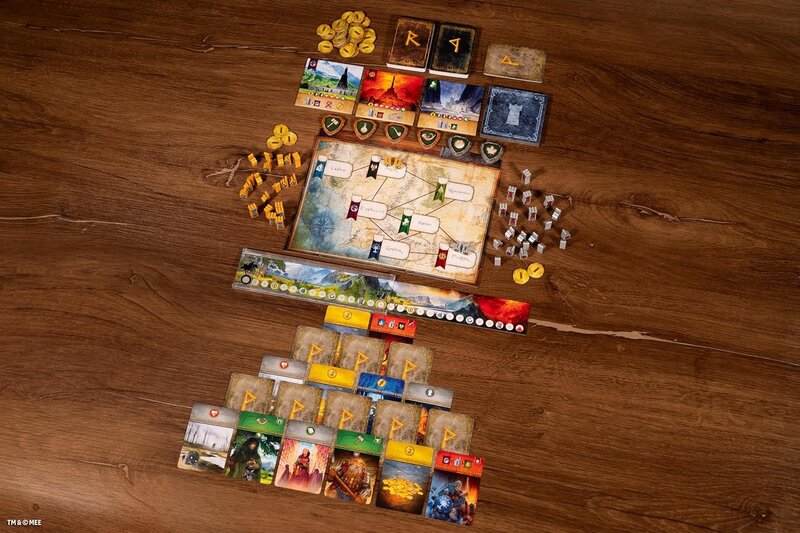 The Lord of the Rings Duel for Middle-Earth Board Game