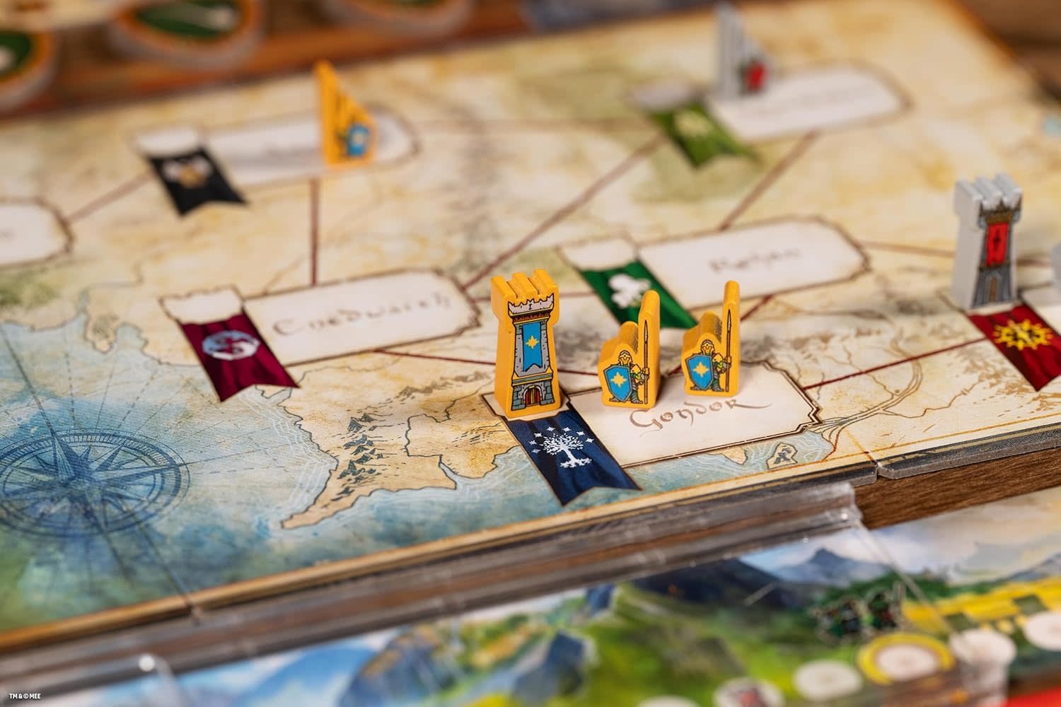 The Lord of the Rings Duel for Middle-Earth Board Game