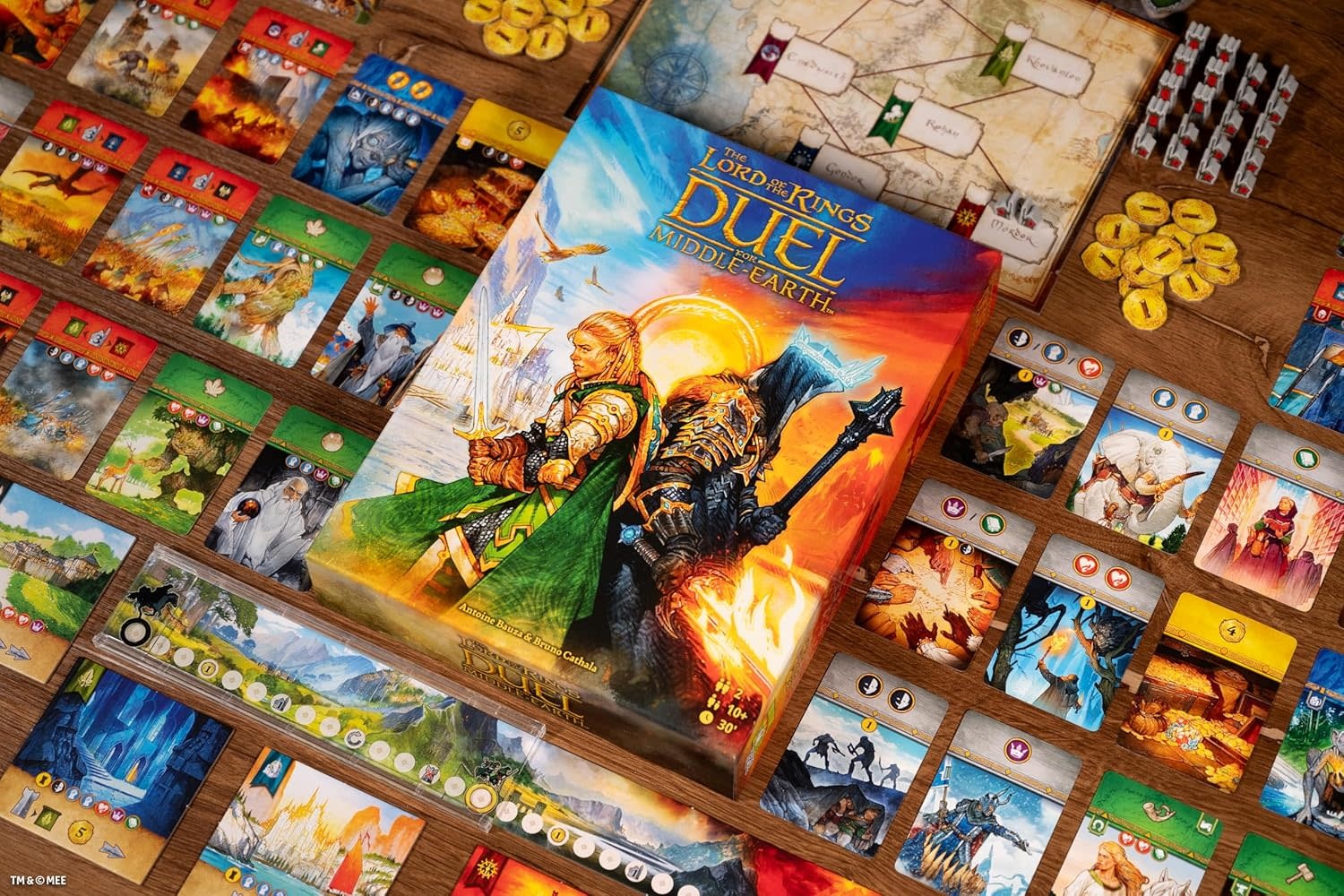 The Lord of the Rings Duel for Middle-Earth Board Game