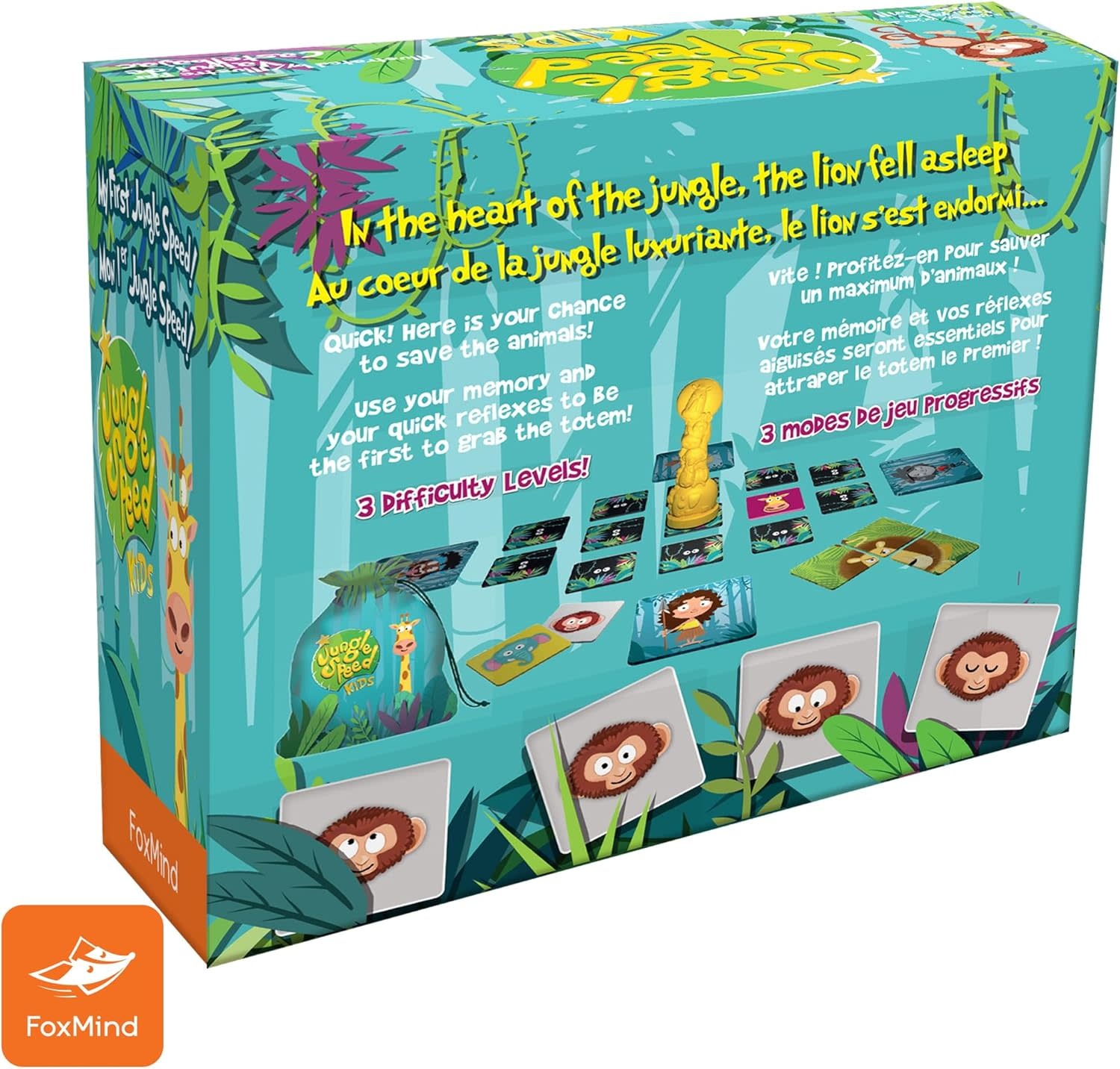 FoxMind Jungle Speed Kids Game