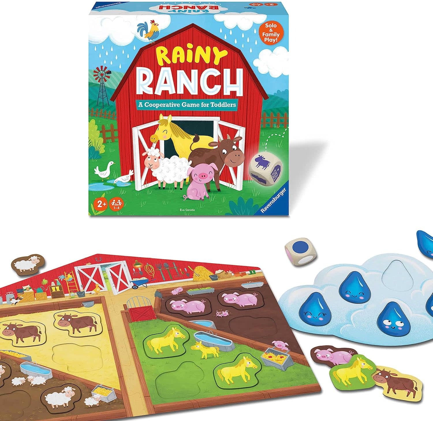 Ravensburger Rainy Ranch Board Game