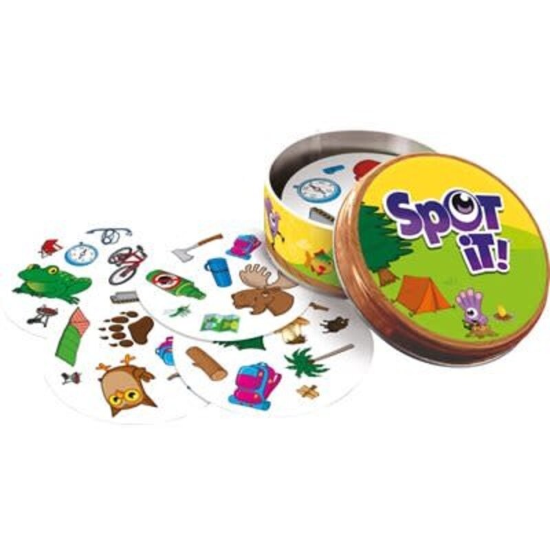 Asmodee Spot It! Game Camping Eco