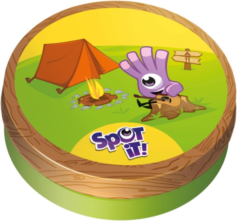 Asmodee Spot It! Game Camping Eco