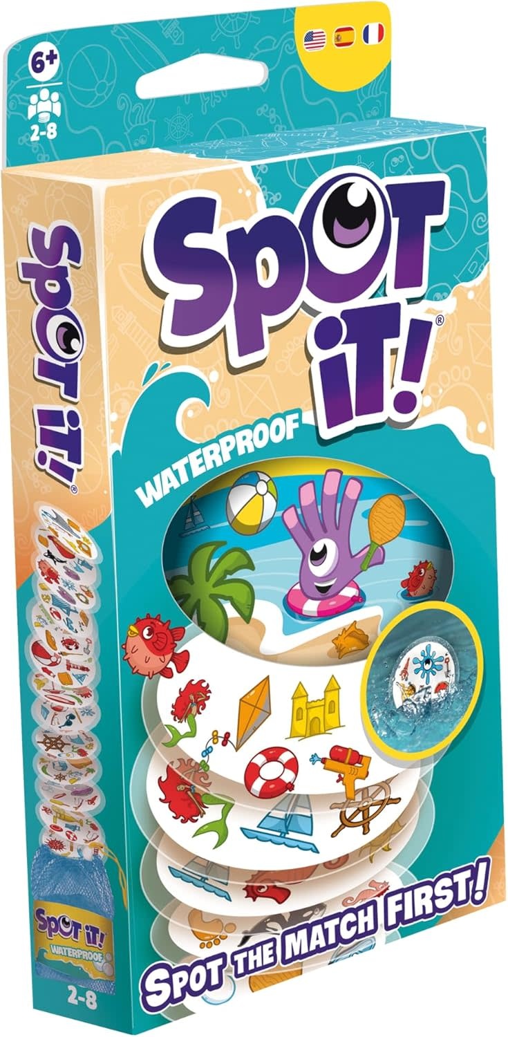 Asmodee Spot It! Game Eco Beach