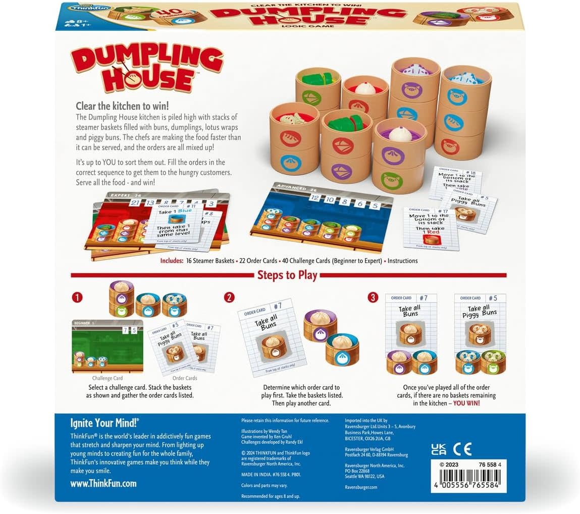 Thinkfun Dumpling House Game