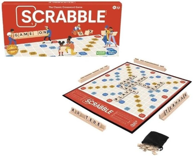 Hasbro Scrabble Classic Game (Refresh)