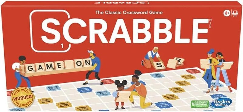 Hasbro Scrabble Classic Game (Refresh)