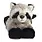 Aurora Mini Flopsie Racoon