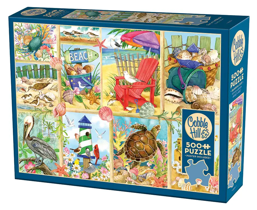 Cobble Hill Puzzles Cobble Hill  Puzzle 500pc Day at The Beach