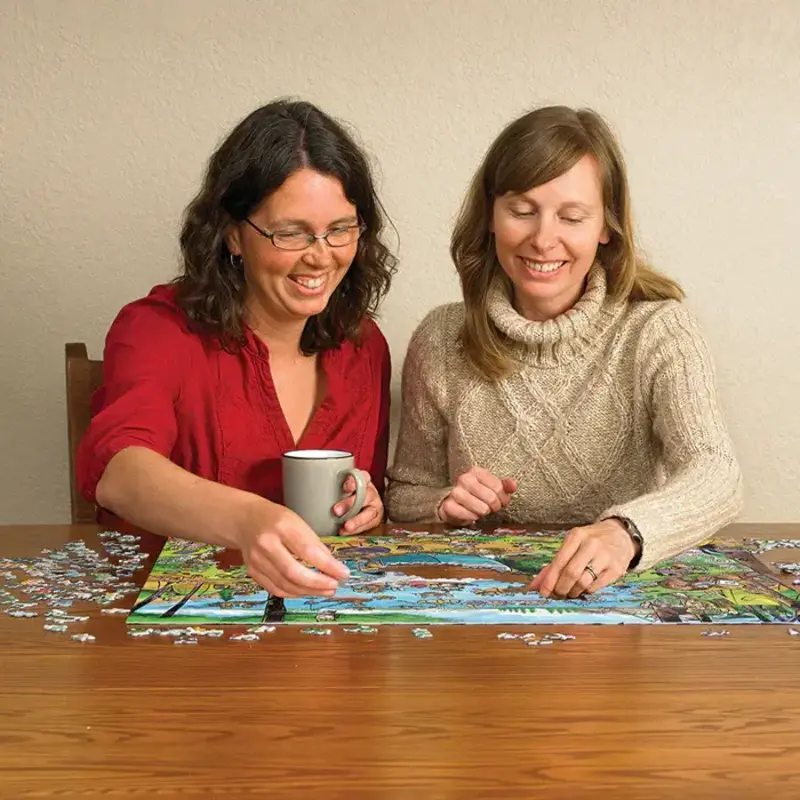 Cobble Hill Puzzles Cobble Hill Puzzle 1000pc Doodle Town Call of the Wild