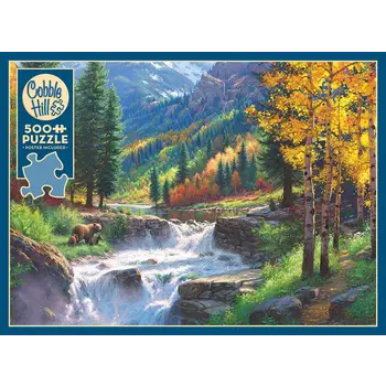 Cobble Hill Puzzles Cobble Hill  Puzzle 500pc Bear Falls