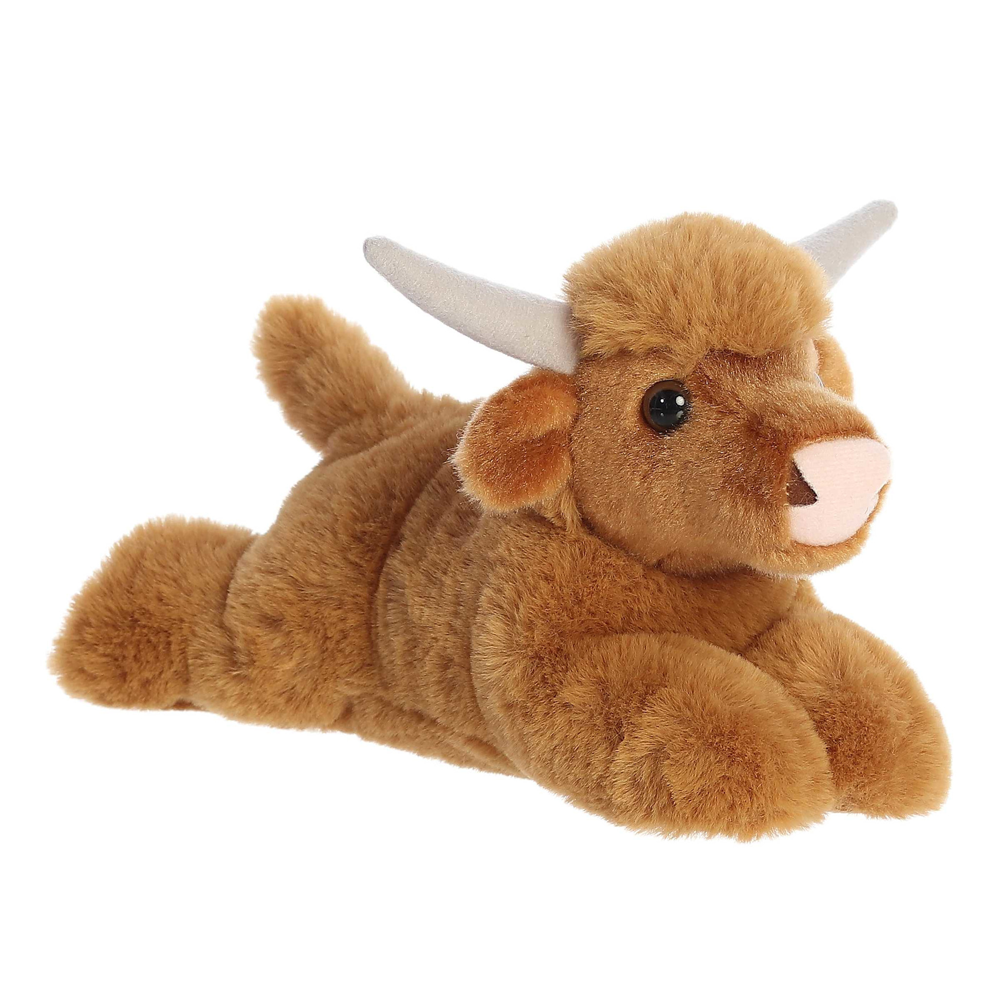 Aurora Mini Flopsie Highland Cow