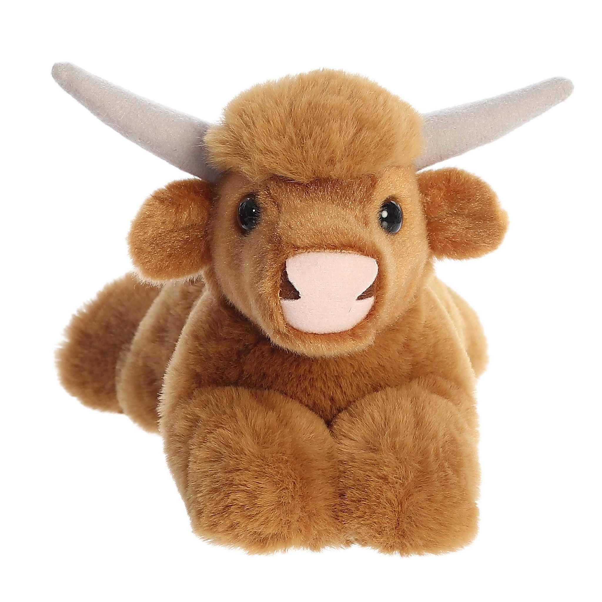 Aurora Mini Flopsie Highland Cow