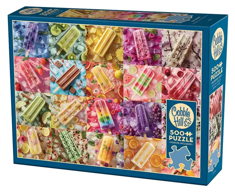 Cobble Hill Puzzles Cobble Hill  Puzzle 500pc Ice Lollies