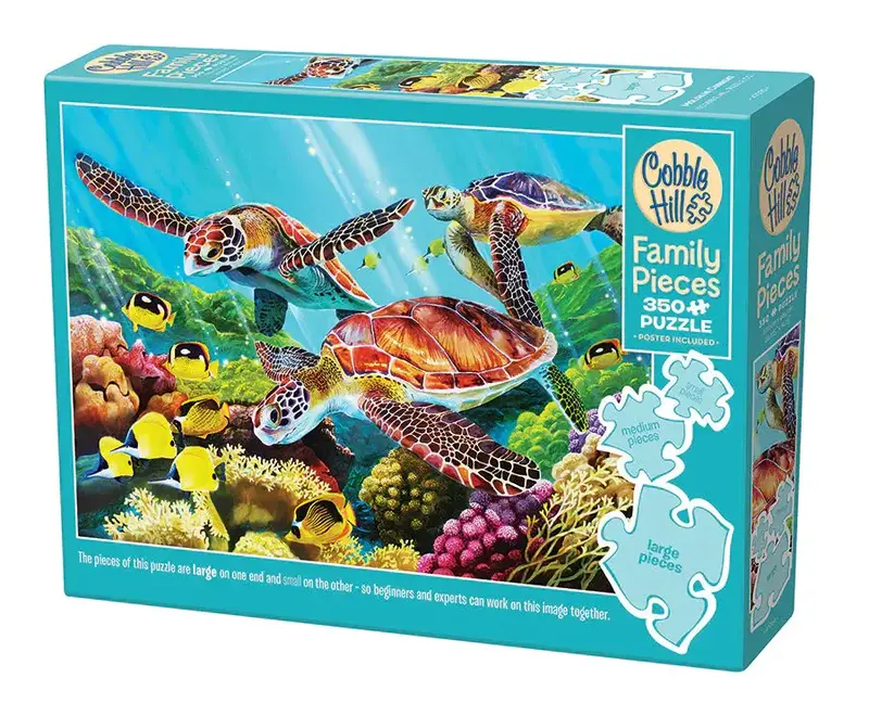 Cobble Hill Puzzles Cobble Hill Family Puzzle 350pc Molokini Current