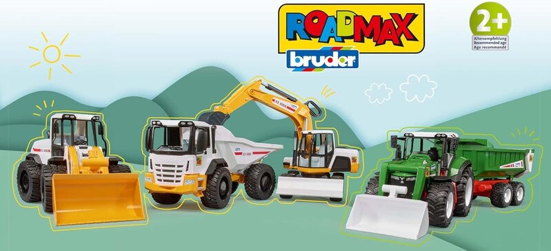 Bruder Bruder Roadmax Tractor w Front Loader