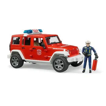 Bruder Bruder Jeep Wrangler Fire Truck