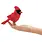 Folkmanis Puppet Mini Cardinal