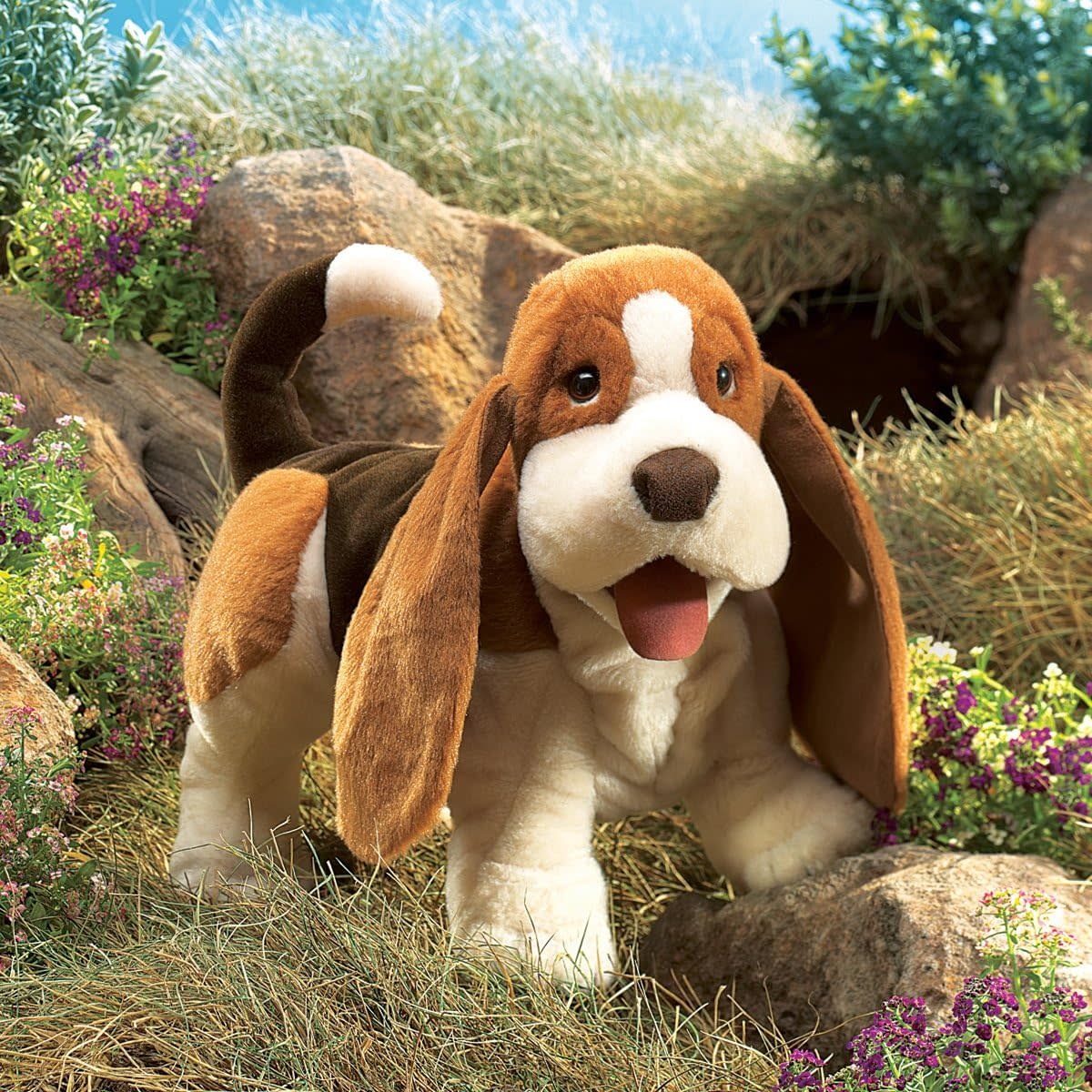 Folkmanis Puppet Basset Hound