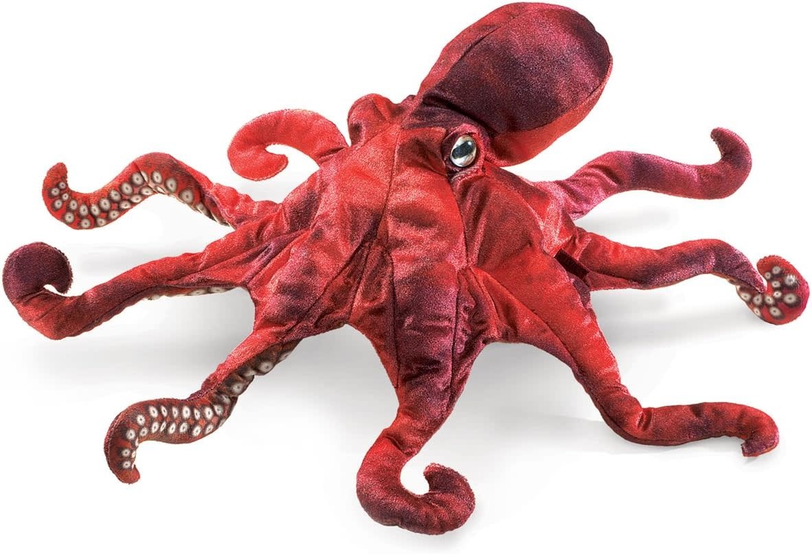 Folkmanis Folkmanis Puppet Red Octopus