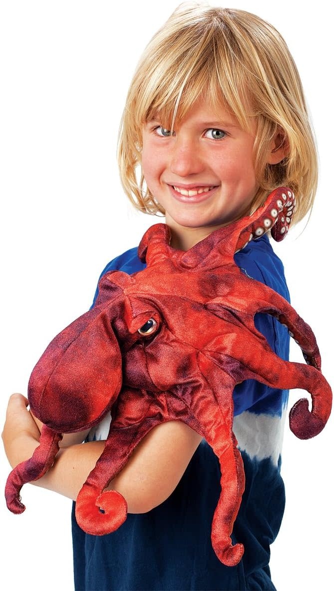 Folkmanis Folkmanis Puppet Red Octopus