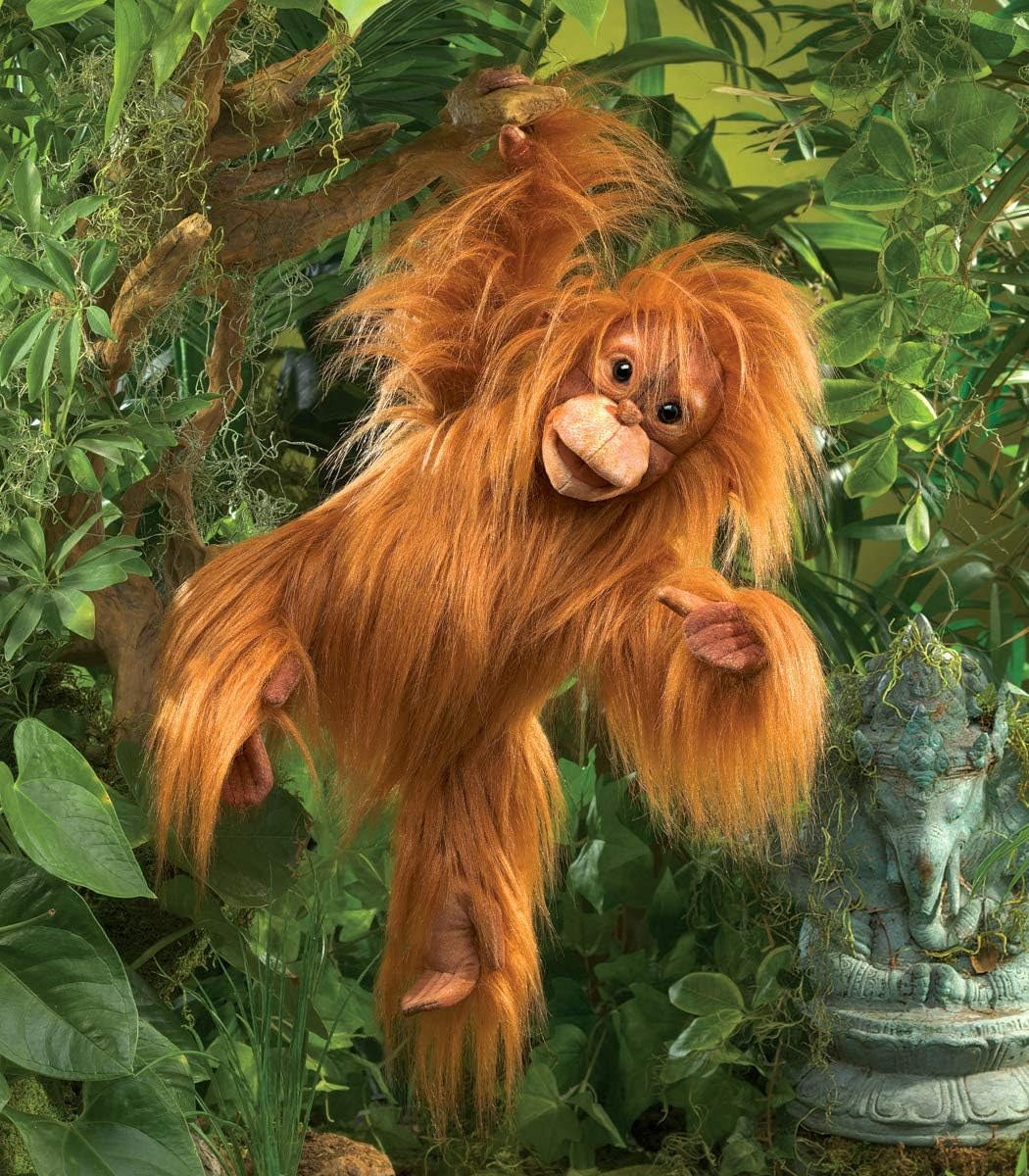 Folkmanis Folkmanis Puppet Baby Orangutan