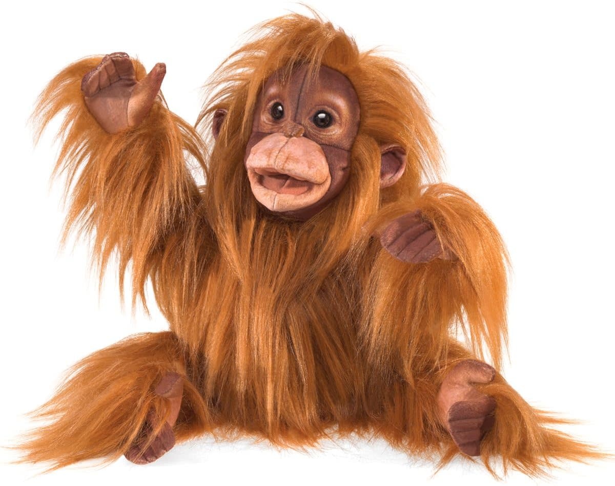 Folkmanis Folkmanis Puppet Baby Orangutan