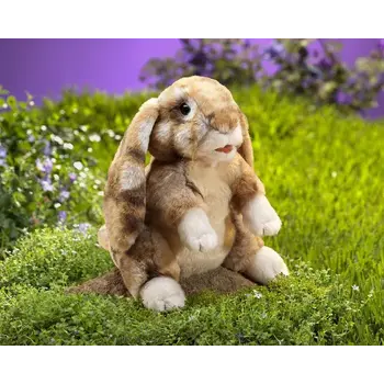 Folkmanis Folkmanis Puppet Silk Bunny Rabbit
